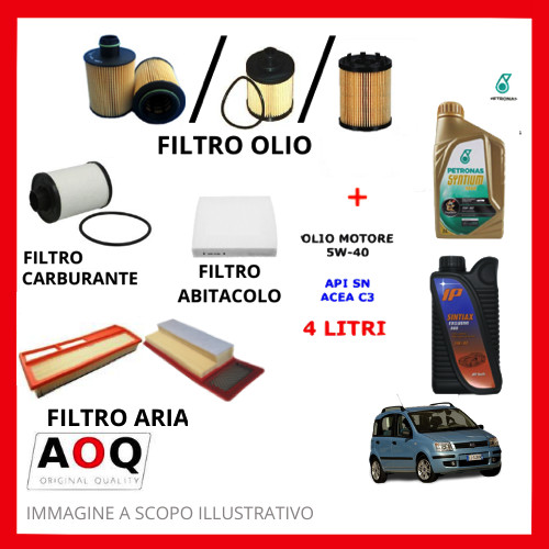 Kit tagliando filtri fiat - kit,