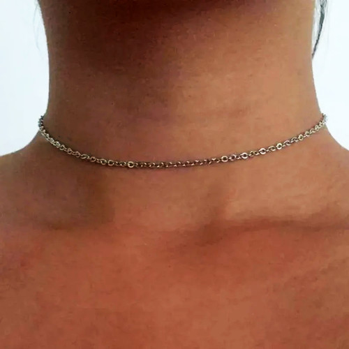 Collana corta catena - collana, in