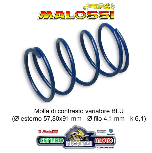 Molla contrasto blu - di,