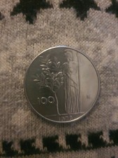 Moneta 100 lire 1978 rara