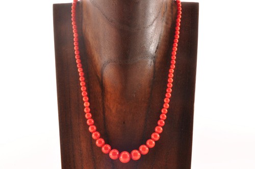 Collana corallo rosso - collana,