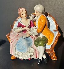 Vintage Statuetta figurine Italiana Porcellana Capodimonte-ninnoli,soprammobili