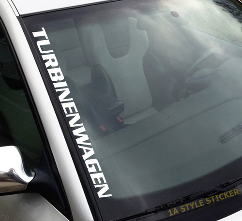 Adesivo auto turbo sticker