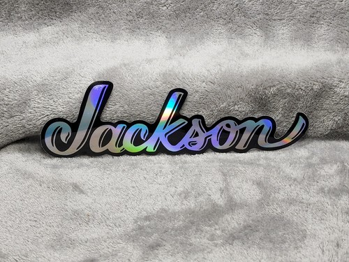 Adesivo jackson guitars - adesivo,