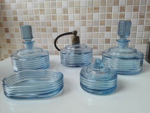 Rarissimo set toilette - set,