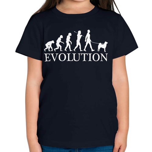 Akita inu evolution man - evolution, of