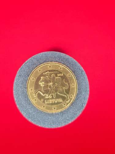 Cent lituania 2015 vytis - 10,