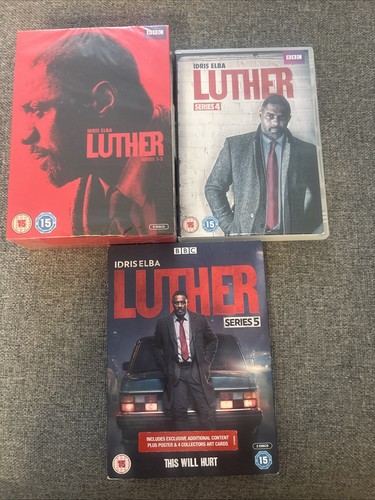 Luther complete series dvd - luther, 1-5