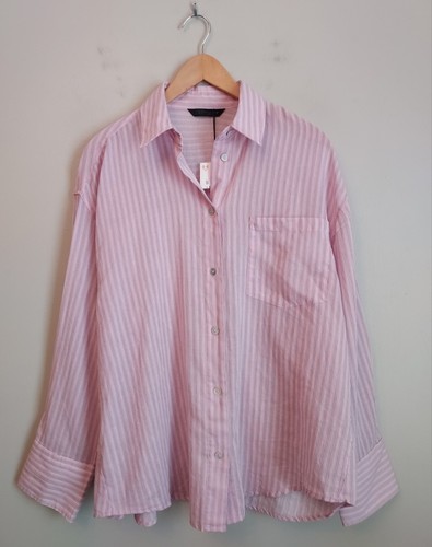 Camicia blusa zara rosa garza - zara,