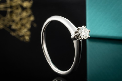 Anello solitario tiffany co - anello, &