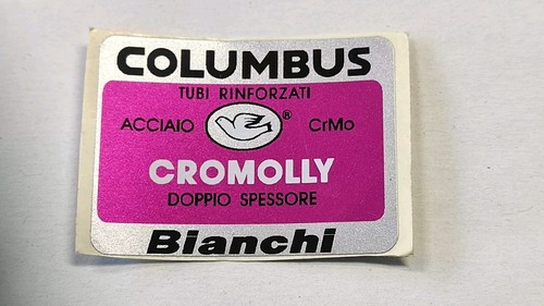 Adesivo bici columbus cromolly - adesivo,