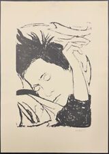 Erich Heckel Schlafende Frau