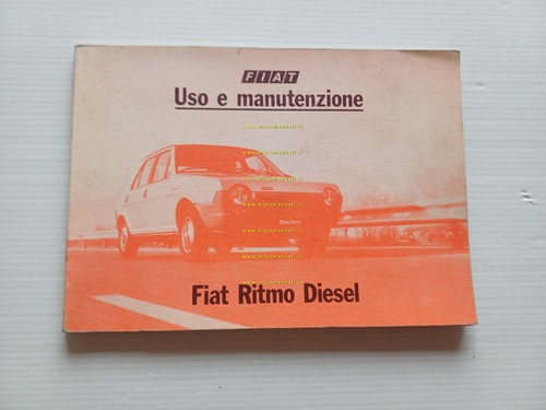 Fiat ritmo diesel 1980 - ritmo,