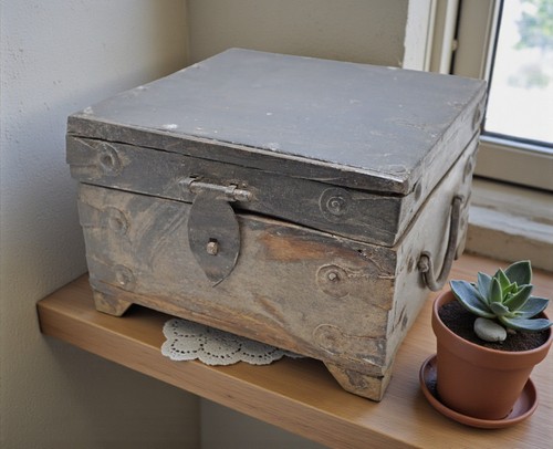 Cassa stoccaggio quadrata - di,