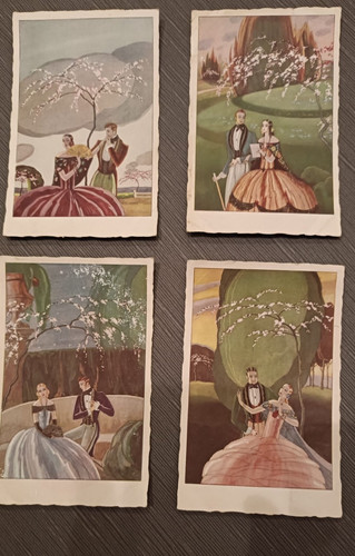 Lotto cartoline primi - , 900