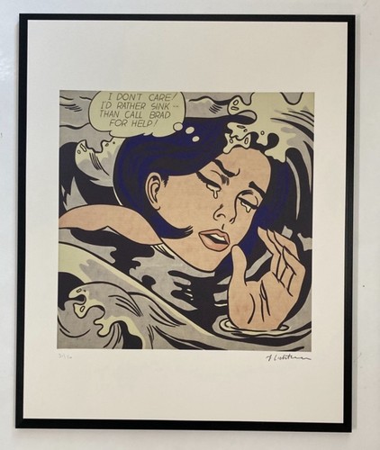 Lithographie roy lichtenstein - roy,