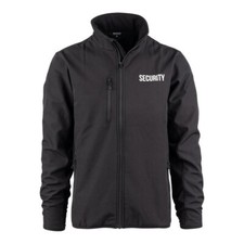 Giacca Softshell Nera Security Fostex Guardie Sicurezza Privata Discote 129848