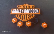 Portachiavi Appendi Chiavi da parete Tipo Logo Harley Davidson Stampato 3D 15x15