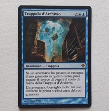 MAGIC THE GATHERING TRAPPOLA D'ARCHIVIO ARCHIVE TRAP ZENDIKAR MTG ITA MINT