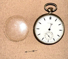ANTIQUE LONGINES 800 SILVER