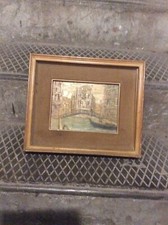 Raro Quadro Veduta Di Venezia