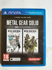 Metal Gear Solid HD Collection PSVIta PAL ITA RARISSIMO!! Sony PS Vita