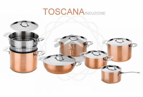 Set pentole pezzi toscana - set,