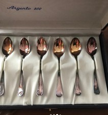 Servizio Cucchiaini In Argento