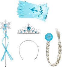 Amaoma 4 Pezzi Vestito Elsa