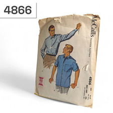 McCall's CUT 4866 men's SMALL