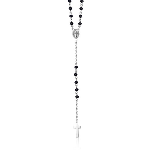 Collana rosario unisex con