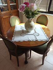 Tavolo ovale Inglese in mogano allungabile