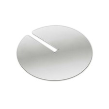 Piatto spiedino per kebab giroscopio spiedo con fessura