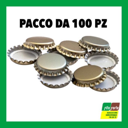 100 tappi corona diametro - tappi,