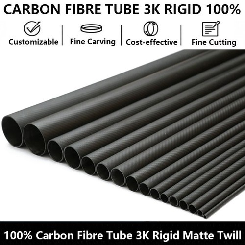 Tubo fibra carbonio 3k - tubo,