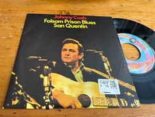7"  ITALY Johnny Cash – Folsom Prison Blues