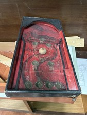 Antico flipper in legno fine '800 - Dimensioni: 40 x 22,5 x 3,5 cm Poco usato