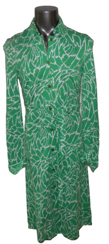 Abito verde diane von - diane,