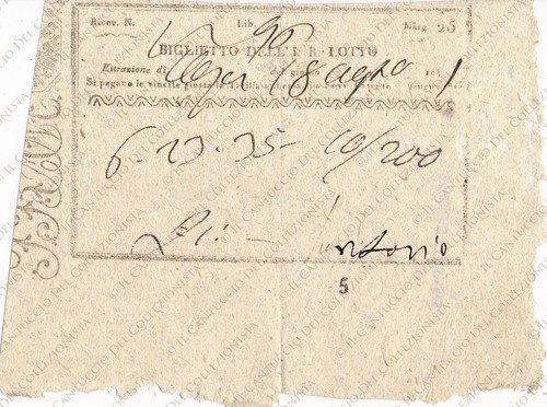 1841 venezia biglietto gioco - venezia,