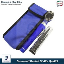 Mini otoscopio fibra diagnostico veterinario medico Esame otorinolaringoiatrico