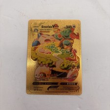 Pokémon Snorlax VMAX Metallo