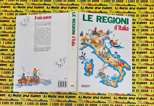 Libro book regioni italia - book, le