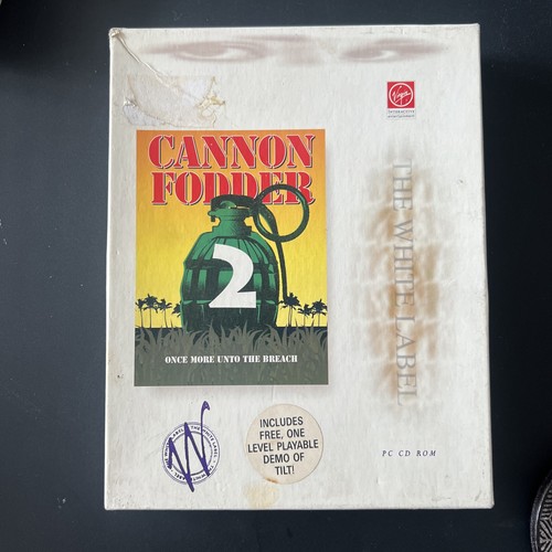 Cannon fodder cd - cannon,