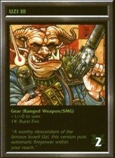Uzi III - ShadowRun - Shadowrun