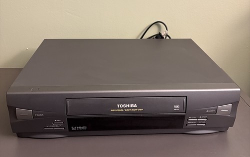 Toshiba vcr vhs lettore - toshiba,