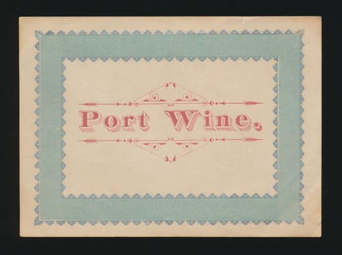 Etichetta liquore vino - , porto