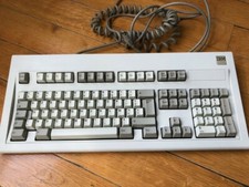 Clavier IBM MODEL M clicky vintage keyboard AZERTY FR - 1986 - IBM PS/2 AT et XT