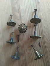 Lotto Pomelli Ottone Vintage Mobiletti armadietti Cassetti 