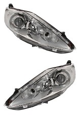 FARO FANALE PROIETTORE SINISTRA + DESTRA FORD FIESTA VI 2008-2013 H1 H7