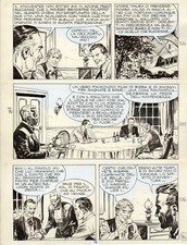 ERIO NICOLO' - TAVOLA ORIGINALE TEX - 'PROFONDO SUD'